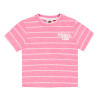 SHORT SLEEVE SHIRT LITTLE STRIPES PINK