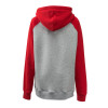 SUDADERA JR. CAPUCHA BICOLOR