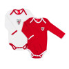 PACK 2 BODIES BEBÉ MANGA LARGA