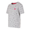 MAILLOT MANCHES COURTES IMPRIMÉ ROUGE