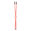 ADJUSTABLE STRING. RED SHIELD