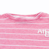 SHORT SLEEVE SHIRT LITTLE STRIPES PINK