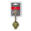 LLAVERO ORO ENVEJECIDO + PIN