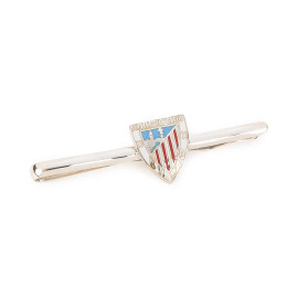 SILVER VARNISHED ATHLETIC TIE PIN