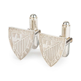 ATHLETIC SILVER CUFF LINK NON-VARNISHED