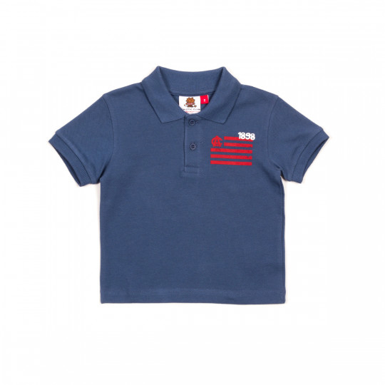 BABY SHORT SLEEVE POLO SHIRT FLAG