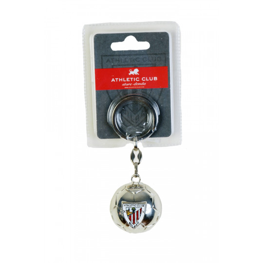KEY-RING SILVER BALL EMBLEM