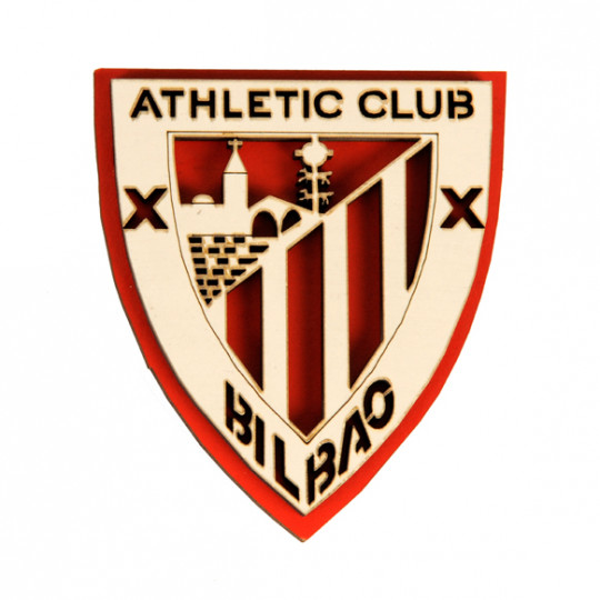 IMAN ESCUDO MADERA | Tienda Oficial | Athletic Club | Bilbao