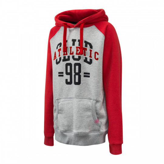 SUDADERA JR. CAPUCHA BICOLOR