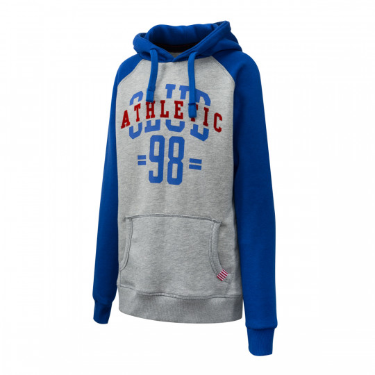SUDADERA JR. CAPUCHA BICOLOR