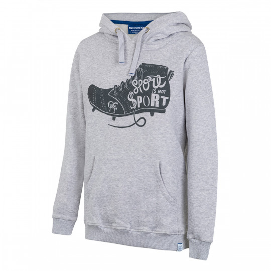 Sudadera bota mujer OCM - One Club Man (Gris)