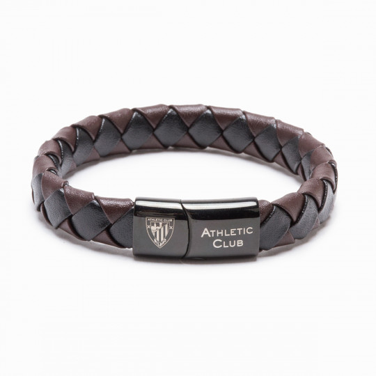 PULSERA TRENZA COMBI NEGRO