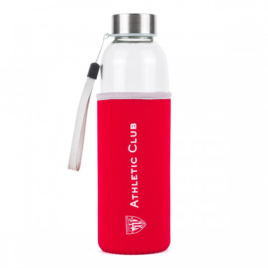 EMBLEM GLASS BOTTLE